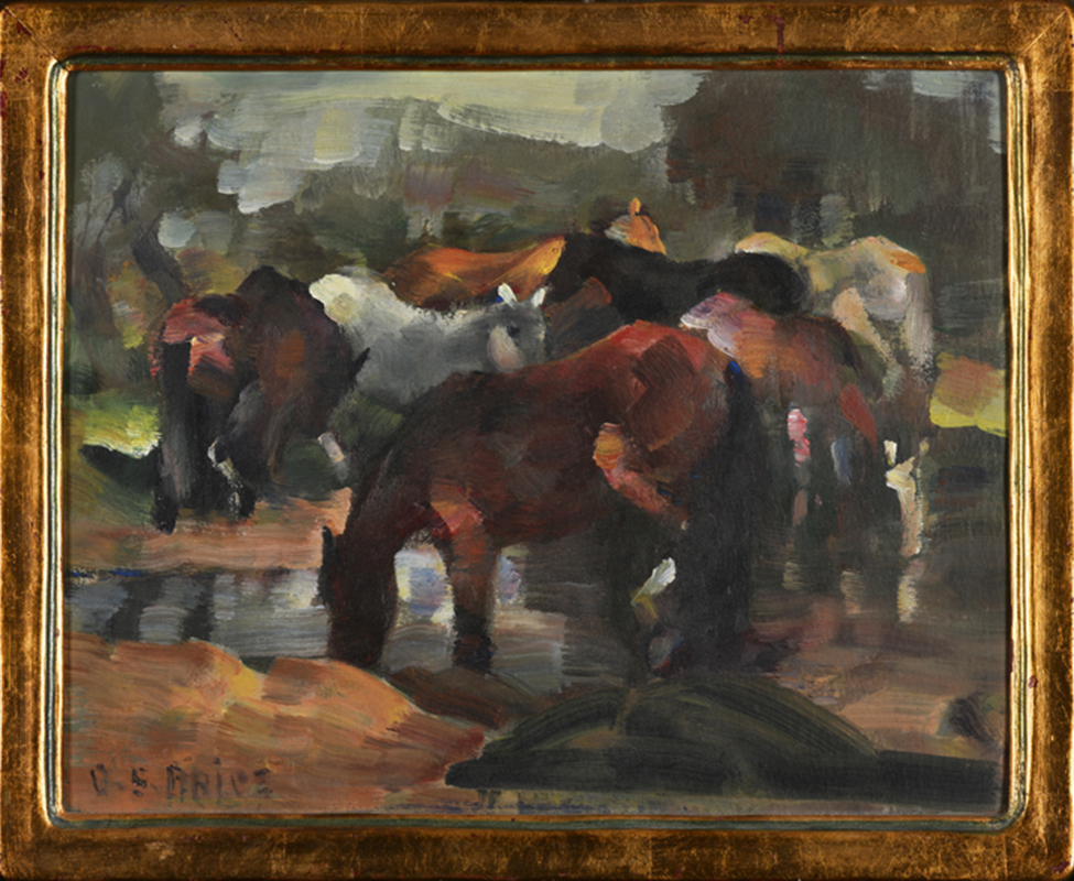 05.horses.at.watering.hole