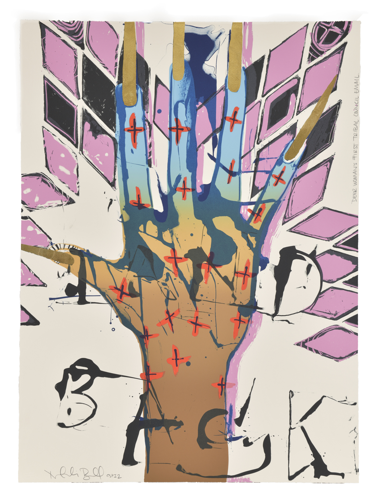 01. Natalie Ball (Klamath/Modoc, born 1980), Deer Woman’s first Tribal Council email 2023