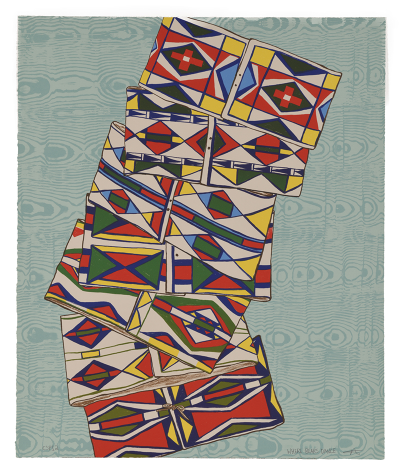 Wendy Red Star (Apsáalooke, born 1981), Where Bears Dance, 2024