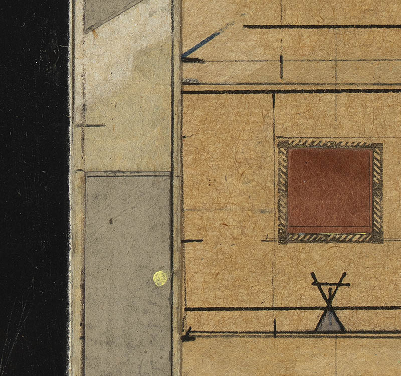 D. E. May (American, 1952-2019), Untitled (Mill Race to Footbridge), 1980